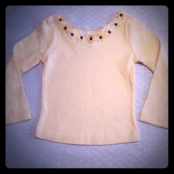 Lil Byer California Other - Girls 2T NEW Top Shirt Long Sleeve Tee Embroidered